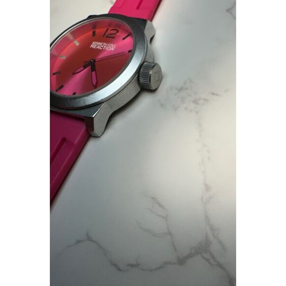 Kenneth Cole Reaction Pink Stainless Steel Women’s Watch - Picture 5 of 8